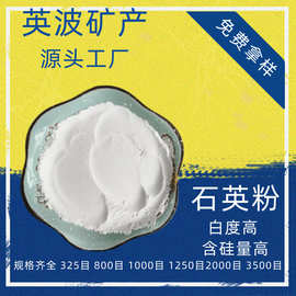 石英粉厂家批发铸造涂料硅微粉油漆橡胶混炼地坪漆树脂胶矿物粉