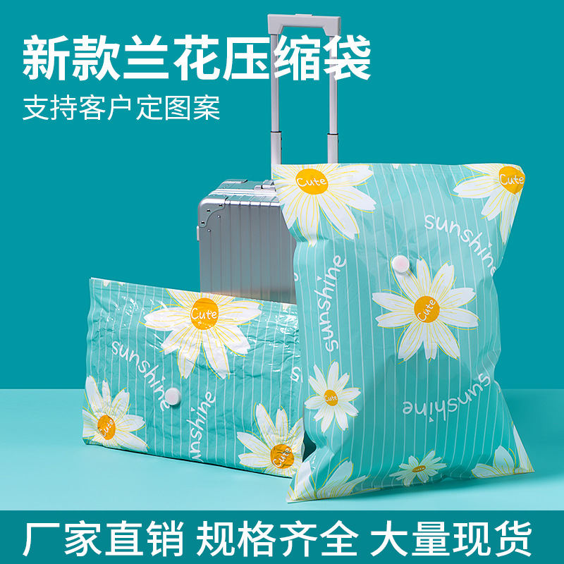 Factory Collection Bag Home Cotton Comforter Clothes Vacuum Compression Bag with Hand Pump Vacuum Bag Wholesale