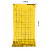 Golden fuchsia evening dress, colored square curtain suitable for photo sessions, decorations, wholesale, 2m