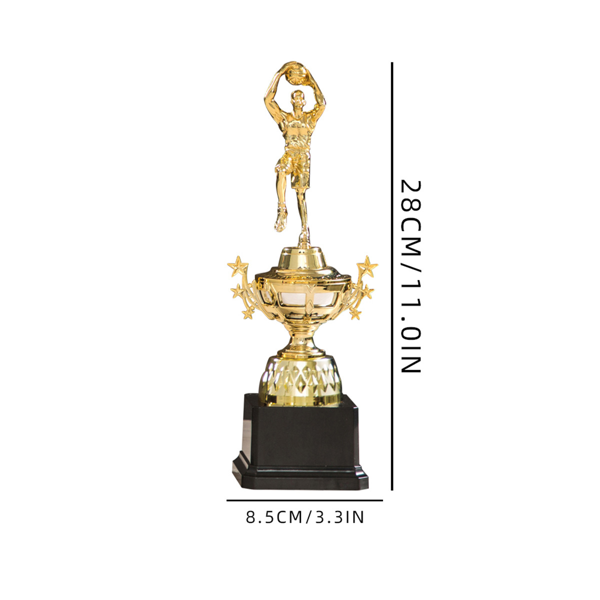 Trofeos personalizados para competiciones de fútbol, artes marciales infantiles, danza y taekwondo; producción y venta al por mayor de pequeños trofeos de plástico para fines conmemorativos.