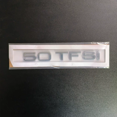 four-wheel drive tail emblem stickers, Car logo - abs-50-tfsi-bright-silver