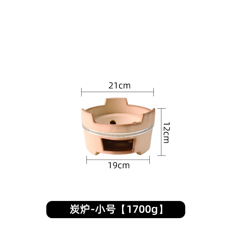 Estufa de cocina té para hornear pequeña estufa de carbón de batata hogar antiguo arcilla fuego guiso cazuela base de parrilla estufa de barbacoa subred
