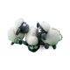 Explosions sheep a wool plush pendant net red game doll doll key chain bag ornaments small doll