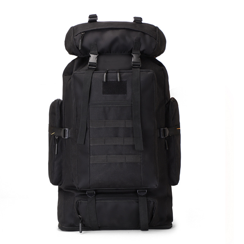 100L Large-Capacity Outdoor Sports Mountaineering Bag Expandable Travel Backpack Men's and Women's Camping Backpack Outdoor Leisure