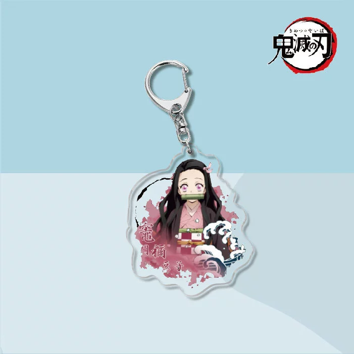 Acrylic keychain, creative pendant, Birthday gift