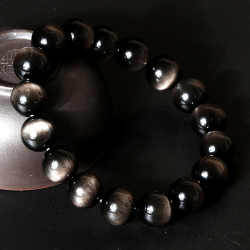 Agate natural silver agate bracelet, silver-white eye agate pendant jewelry, new product, Mingyuan Jewelry Factory