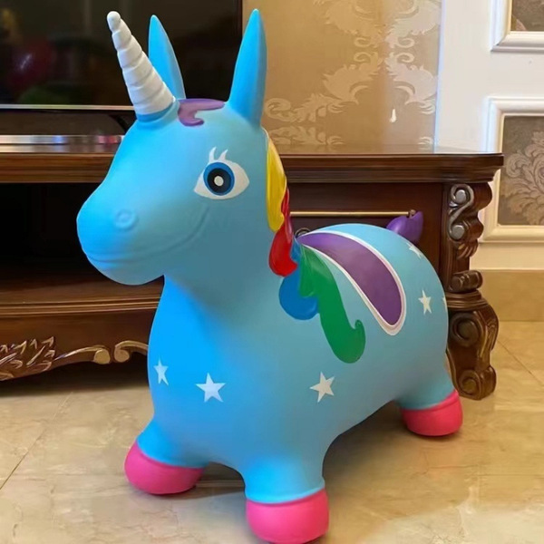 Inflatable explosion-proof rubber non-toxic toy for jumping