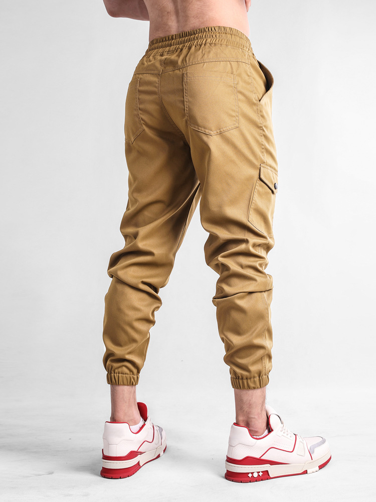 El comercio exterior de tamaño Europeo pantalones de chándal de los hombres al aire libre desgaste de moda marca herramientas de tobillo-longitud Pantalones deportivos de primavera y otoño casual Nuevo
