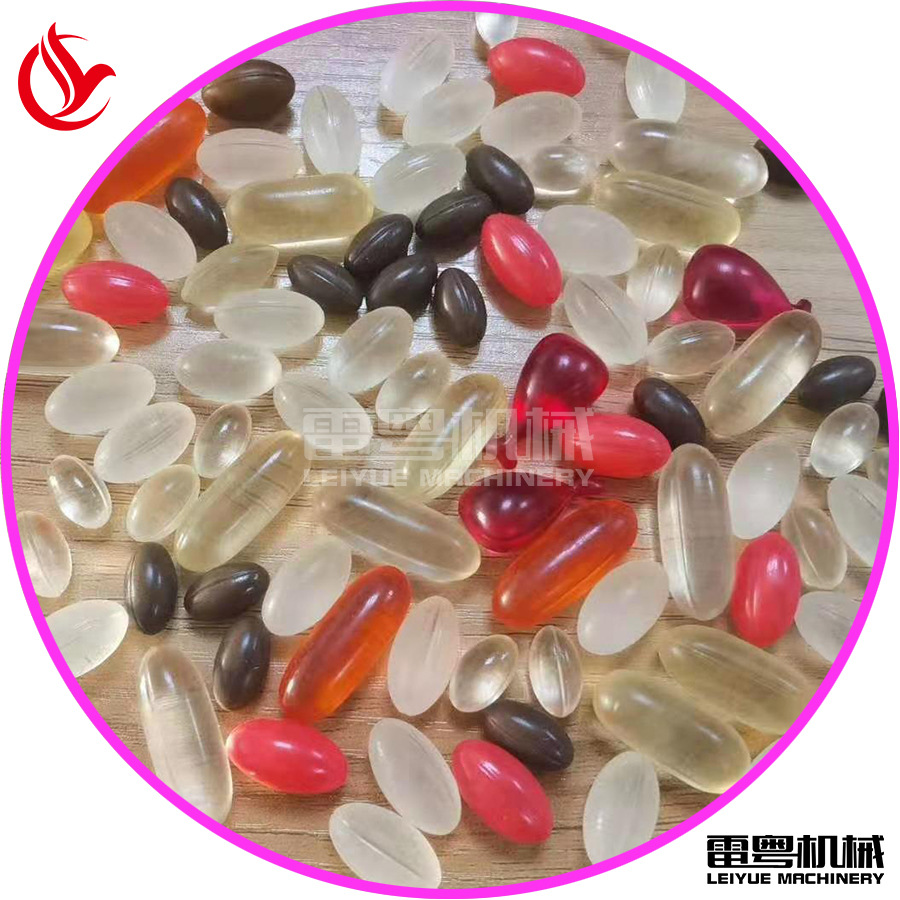 Shenzhen factory Lutein Carotene Soft Capsule liquid Filling Once Forming fully automatic Capsule machines
