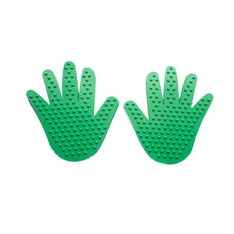 Equipo de entrenamiento sensorial para niños huellas huella de mano pie signo placa Palm pad divertido equipo de entrenamiento sensorial