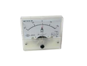 供应 小表头 机械表头 指针表 指针机械电流表85C1 ±20A 75MV