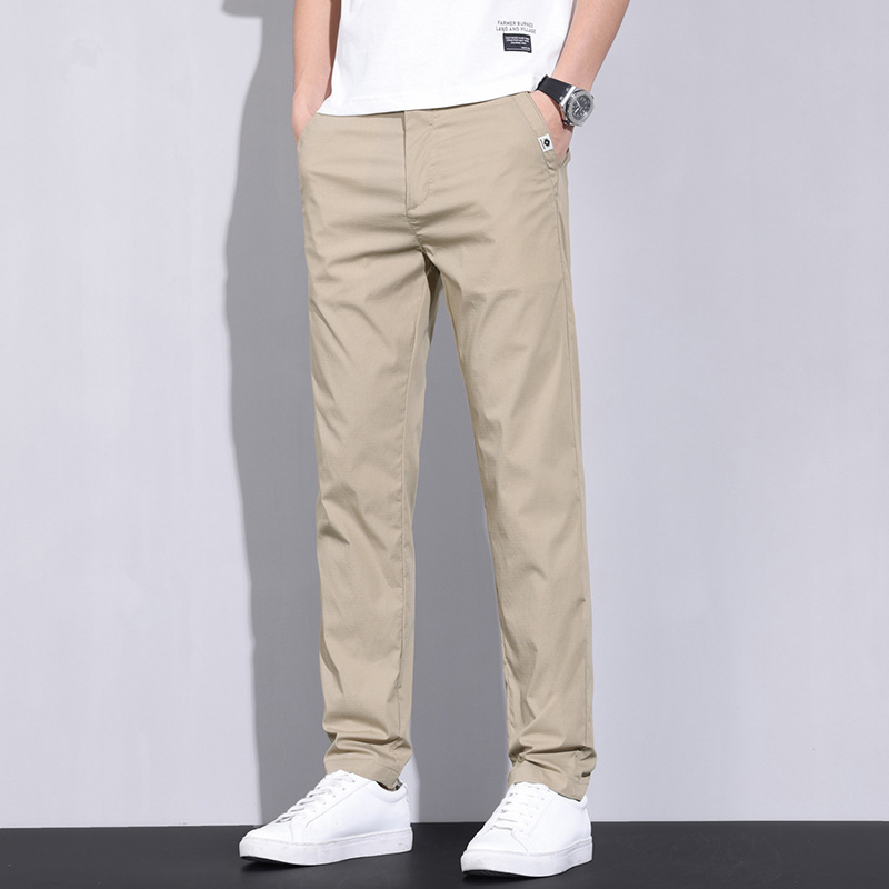 Summer Hot-Selling Business Casual Pants for Men, Trendy Brand Men's Pants, Versatile Straight-Leg Fashion Slim-Fit Casual Pants for Men Summer Hot-Selling Business Casual Pants for Men, Trendy Brand Men's Pants, Versatile Straight-Leg Fashion Slim-Fit Casual Pants for Men