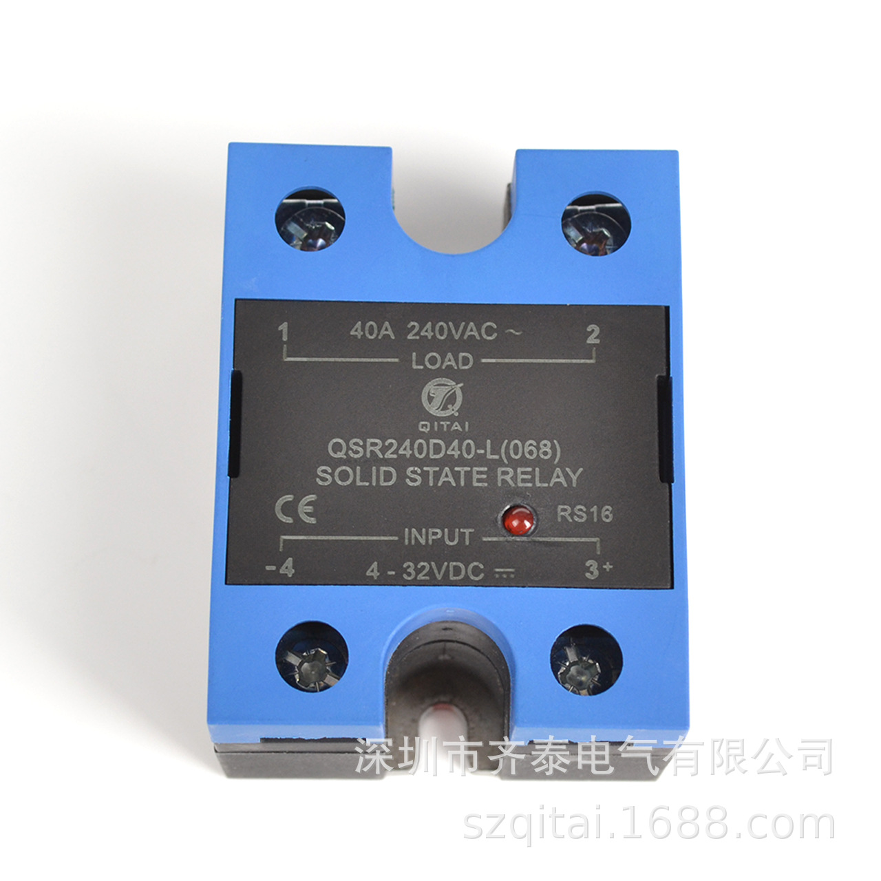 240VDC交流控制40A QSR240D40-L(068) 厂家直发 可开发票外壳可拆