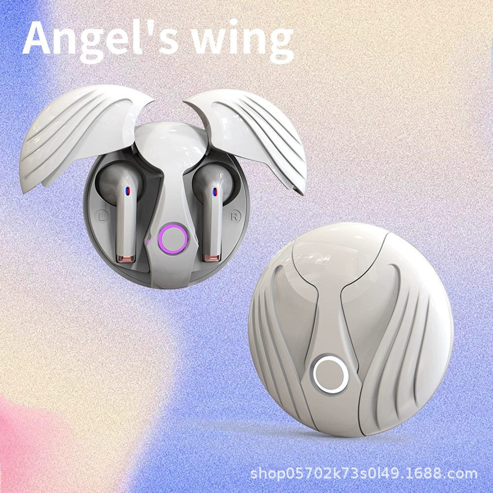 Зарядные наушники Angel Wings беспроводные Bluetooth-головные наушники с длинным временем работы батареи, звук HiFi, спортивные игровые наушники, официальный