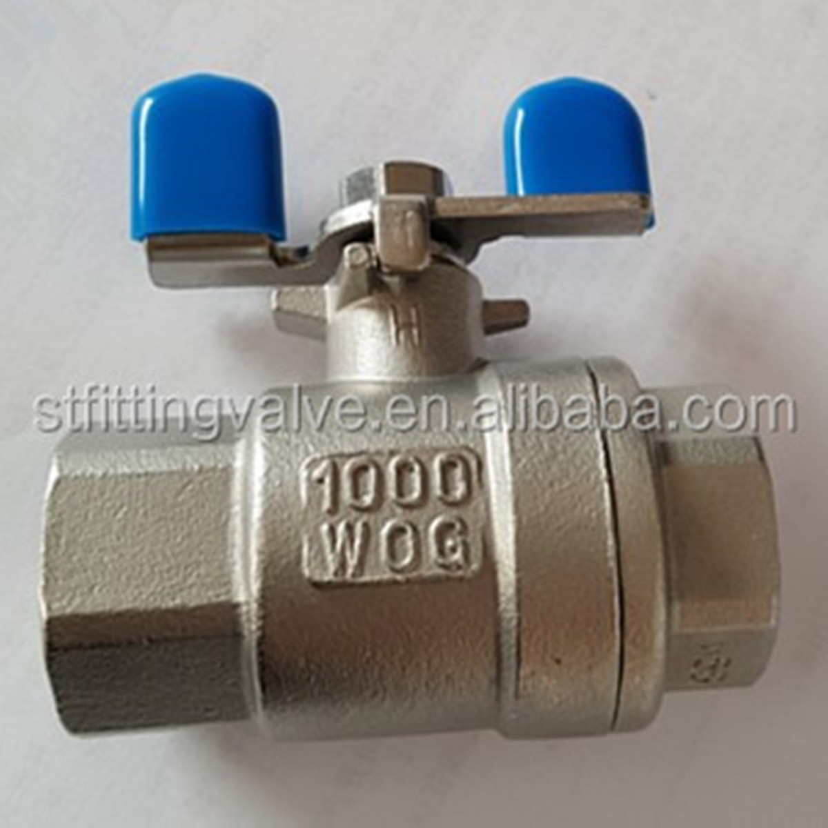 不锈钢蝶形手柄球阀-螺纹连接球阀耐腐