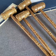 雞翅木質實木檀木不求人老頭樂 敲打拍背捶經絡穴位捶按摩錘子