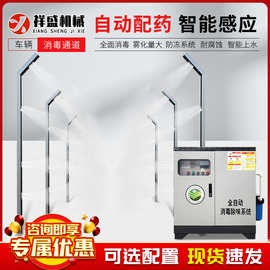 车辆消毒通道全自动感应养殖场屠宰场物流园车辆消毒智能喷淋设备