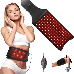 Cross-border explosions electric massage belt 10000 mA charging treasure intelligent temperature control hot compress massage waist warm