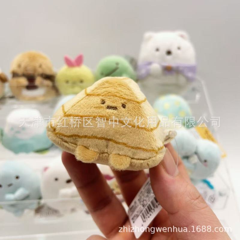日本san-xコーナー生物フライ魚雑草ミニぬいぐるみ手玉プレゼント|undefined