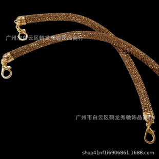 Factory Direct Sales Bag Chain Accessories Wholesale Mobile Phone Chain Backpack Chain Bag Strap Crossbody Chain Rhinestone