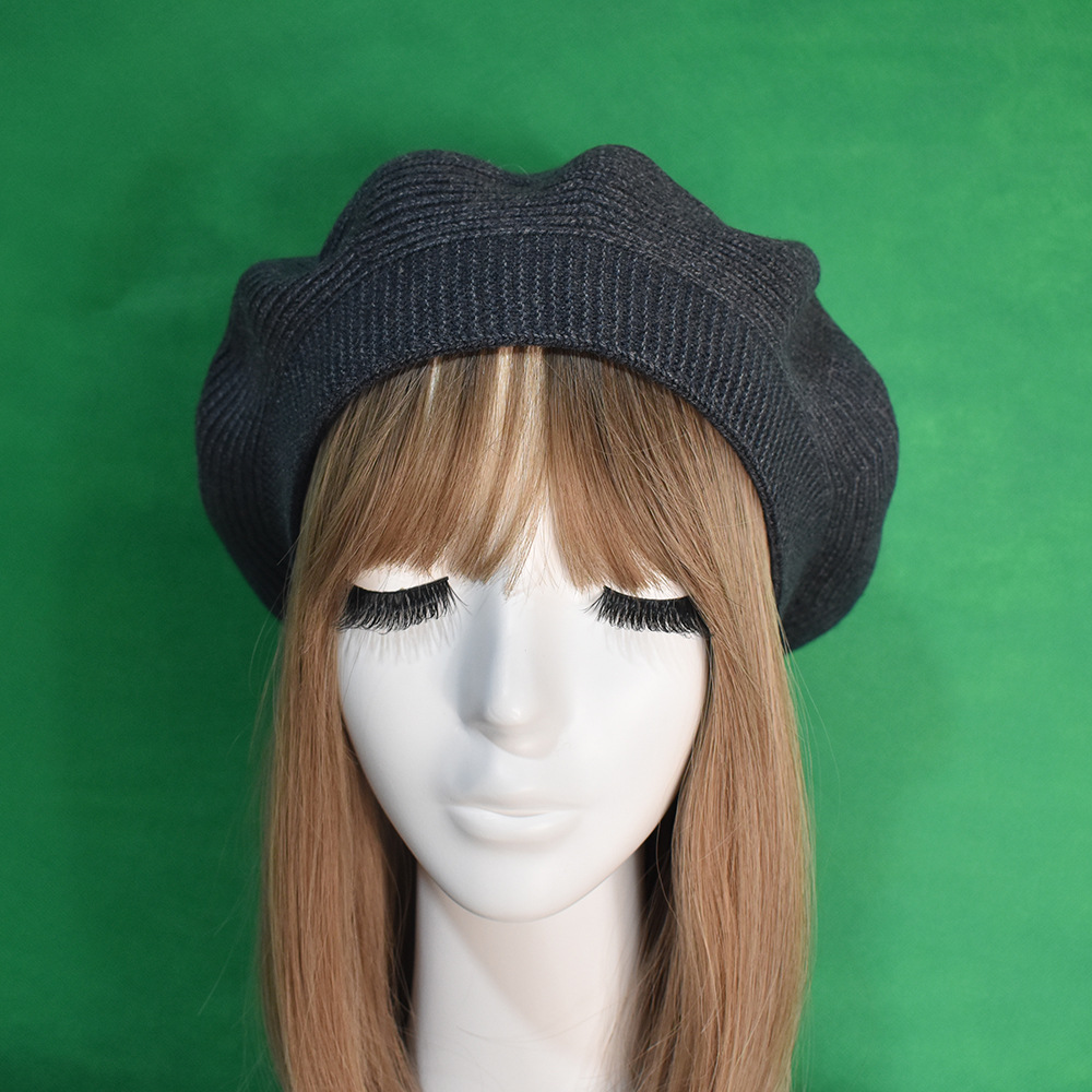 Unisex Padodo Wollstrickmütze warme Beanie für Damen_voghion.com