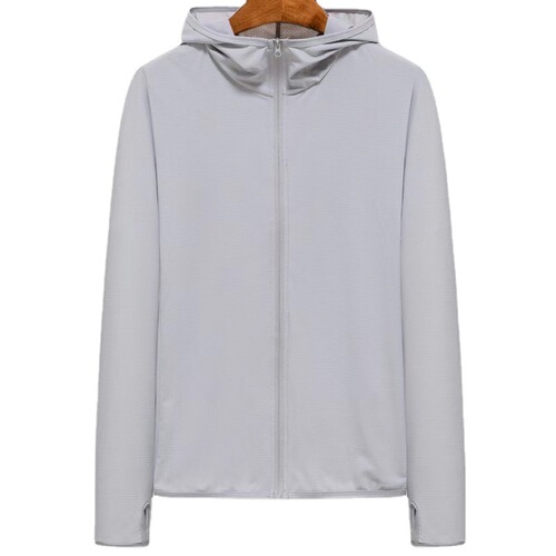 Women's new sun protection clothing, summer ice silk thin anti-UV fishing clothing, outdoor sports skin clothing for men