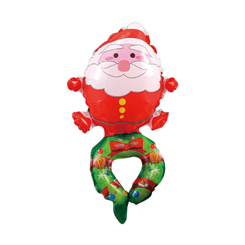 クリスマスのクリスマスツリーの老人雪だるまは棒のカチューシャの装飾品を持っています。|undefined