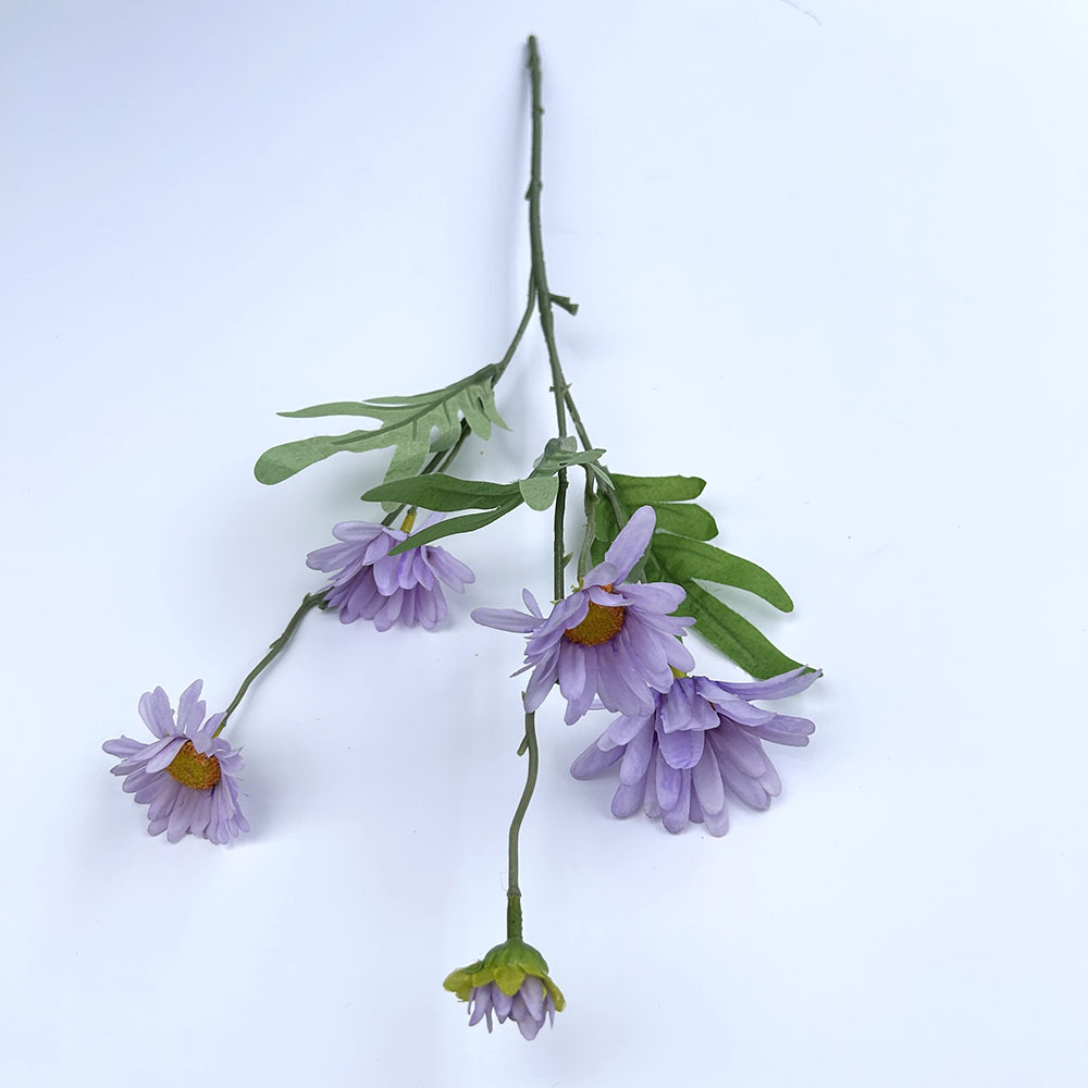 multi-head wild chrysanthemum flower flower INS wind simulation flower factory home decoration wedding_voghion.com