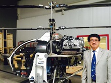 2座共轴直升机有适航证160马力载人直升机双座共轴直升机轻型飞机