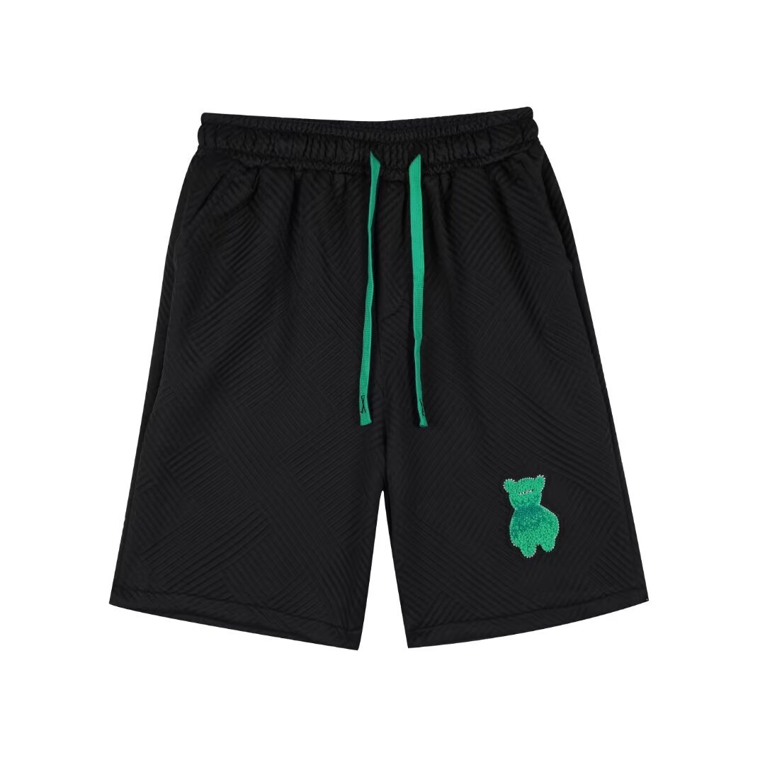 Men's Clothing Summer Casual Pants High Street Trendy Unisex 5/8 Length Shorts Light Luxury Style_viptrois.com