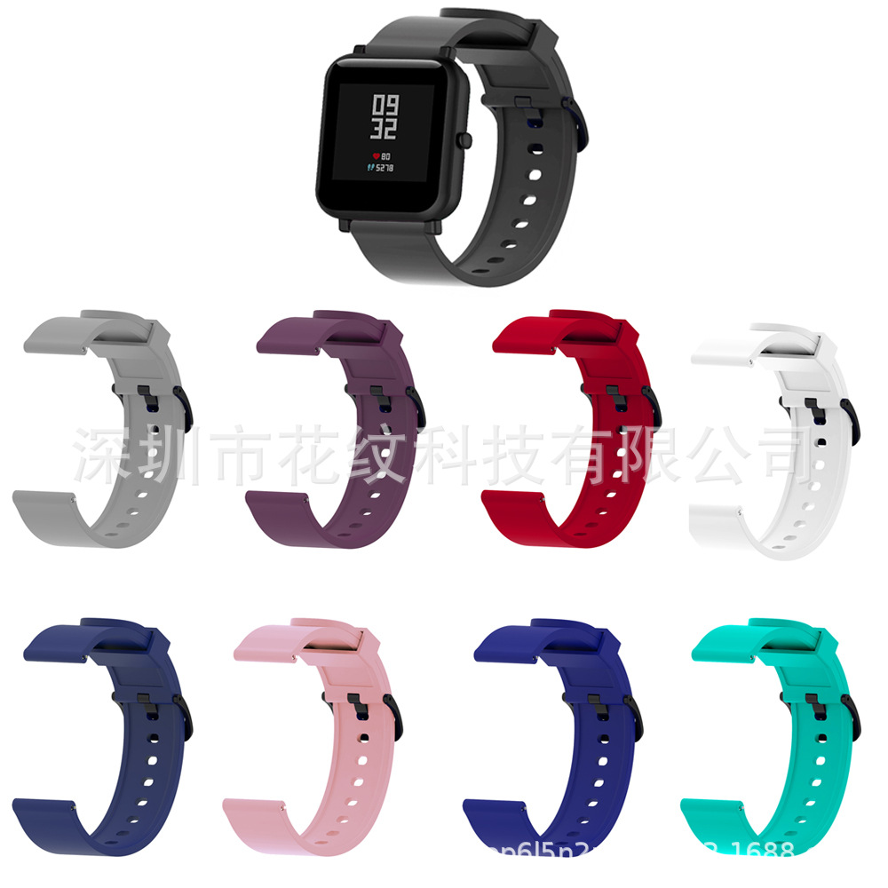 Amazfit Huami Mi Youth Edition Watch Strap 20mm Huami Gtr/Gts/1S Silicone Sports Strap