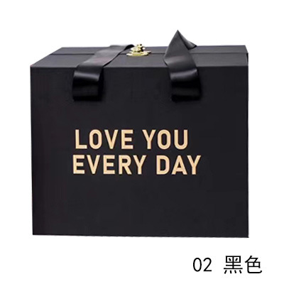 Caja de regalo de cigarrillos del Día del Padre caja de embalaje de regalo de flores tienda de flores diseño floral suministros caja vacía