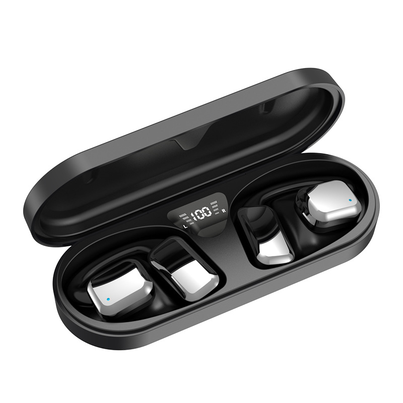 Auriculares inalámbricos montados en el oído La conducción ósea Bluetooth no en la oreja los deportes no pueden ser expulsados de los auriculares Bluetooth de alta calidad de sonido al por mayor