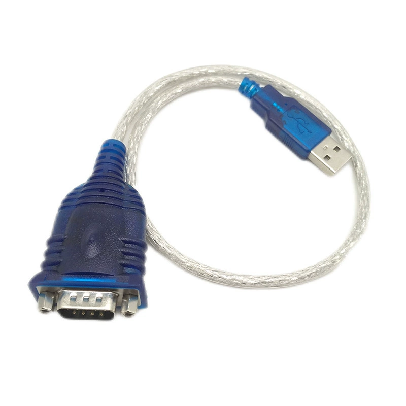 Микросхема FT232, полная совместимость, USB в RS232 с DB9 разъёмом, передняя фиксирующая гайка, светодиодный индикатор порта