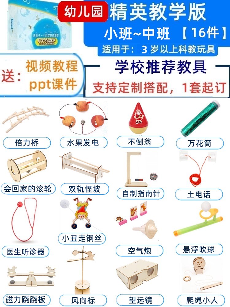 엘리트 에디션 유치원 소규모 클래스 ~ 중산층 16개 무료: 코스웨어 + 비디오