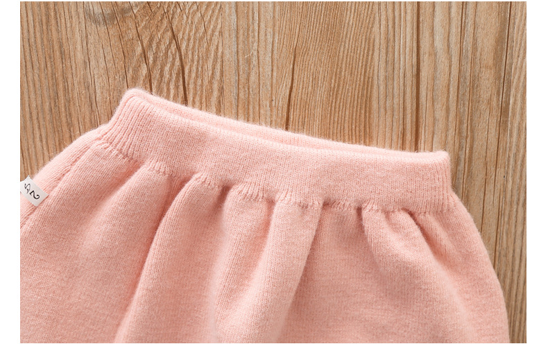 Completo due pezzi in maglia per bambina moda autunno bimbi_voghion.com