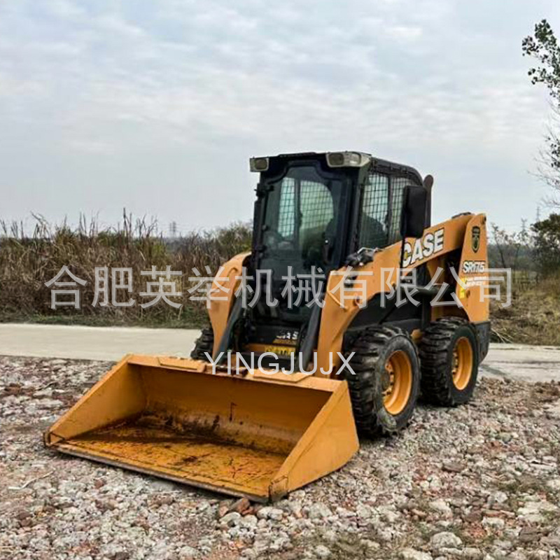 Cascase noventa por ciento nuevo cargador pequeño SR175 para ingeniería agrícola de neumáticos transfronterizos image 4