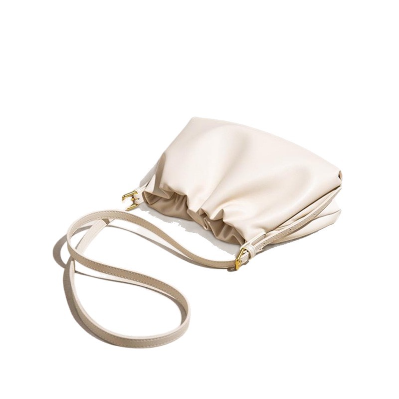 2026 New Niche Luxury Handbag For Women, Fashionable Versatile Shoulder Bag, Casual Top Grain Cowhide Crossbody Cloud Bag - Thumbnail 5