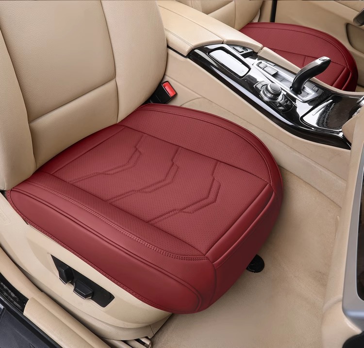 Car Seat Cushion, Universal for All Seasons, Breathable and Comfortable, Half-Cover Seat Pad, Single-Piece Car Interior Cushion, Rear Seat Cushion for Vehicle