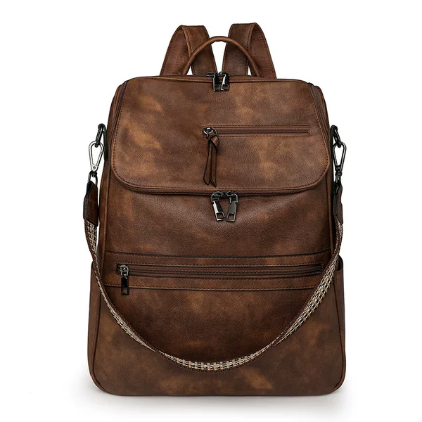 Cross-Border Wholesale Casual Women's Oxford Cloth Backpack, Fashionable and Versatile, Large Capacity, Travel Computer Backpack Factory