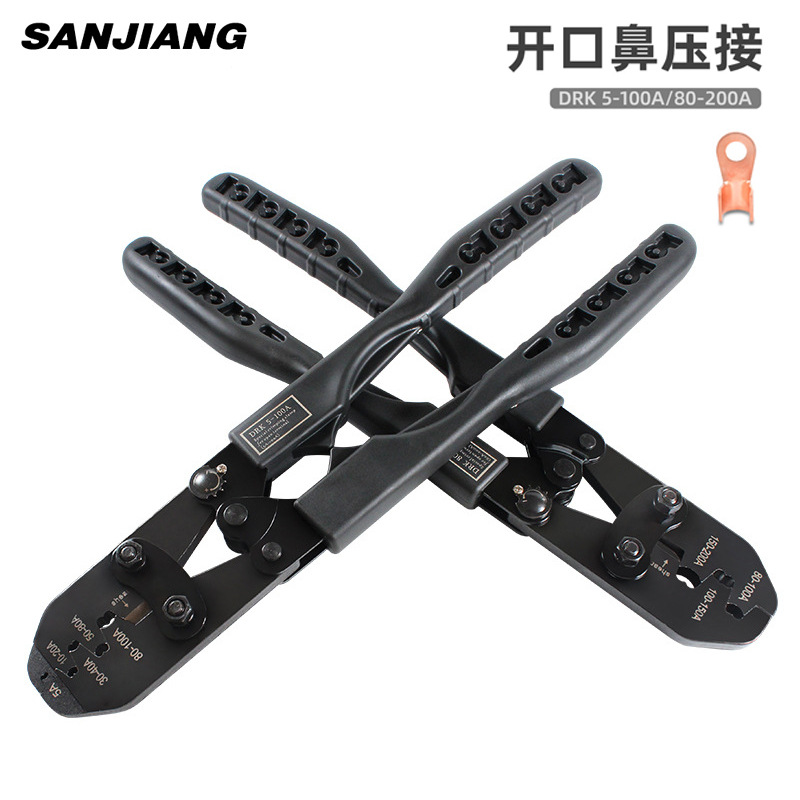 厂家直供OT开口鼻端子压线钳  5100/8200A铜鼻子大型多功能压接钳