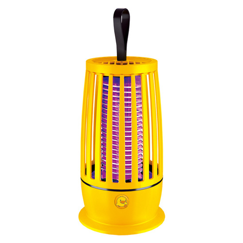 USB Rechargeable Mosquito Killer Indoor LED Mosquito Repellent for Home and Outdoor Use Portable Yellow Duck Mosquito Repellent 