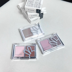 HYNTOOR ブラックラビットコントゥアリングパレット 2色フェイスシャドウ ノーズシャドウ コントゥアリングアイヘッド ノーズブリッジ デリケートな明るさ