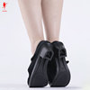 Red Dance Shoes National Folk Dance Shoes Examination Practice Shoes Plaza Dance Yangge Black Cloth Dance Shoes 1006-1