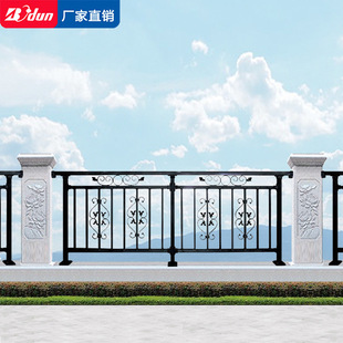 Zinc Steel Penthouse Guardrail House Courtyard Fence Aluminum Art Fence Railing Iron Art Outdoor Garden Fence New Style