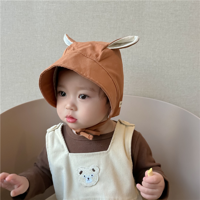 Sombreros para bebés primavera y otoño delgados super lindos gorras de puerta de chimenea gorras para hombres y mujeres gorras de boca de pato para bebés sombreros de protección solar sombreros de sombra solar