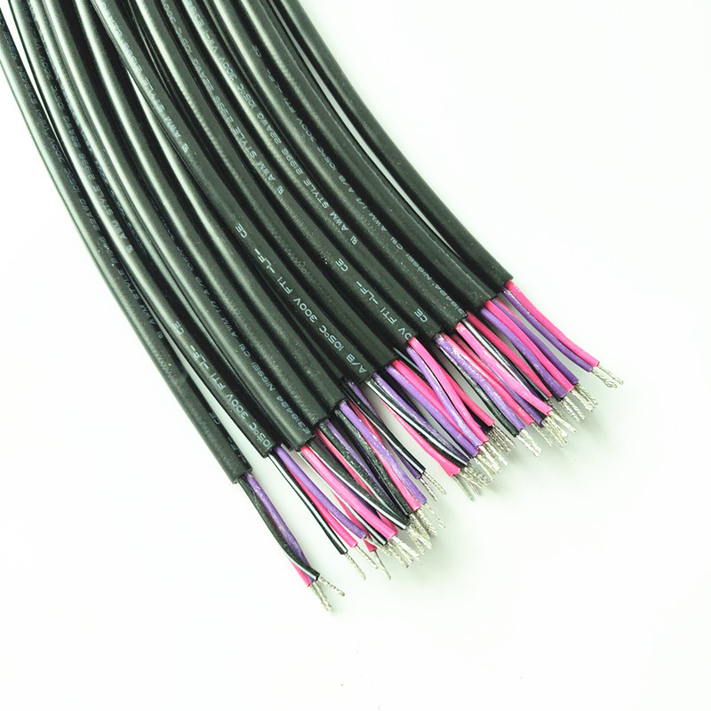 Outdoor materials cold-resistant moisture-proof UV-resistant 21996 3*22 purple/powder/black white dimming power cord
