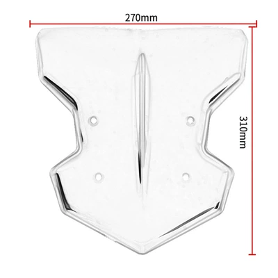 Suitable for Yamaha: Motorcycle front windshield