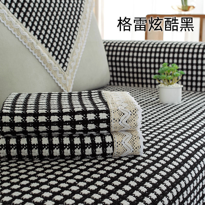 棉麻沙发垫四季通用防静电棉防滑粗布沙发垫巾夏季简约厂家直销|undefined