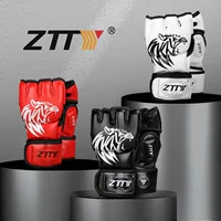 Производитель боксерских перчаток ZTTY для ММА, UFC, саньда, тренировок с мешком для бокса, камуфляжные перчатки.